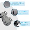 振動モーター DC12–24V 3800rpm 偏心ウェイト内蔵 小型バイブレーションモーター 外形約110×66×54mm・穴径6.1mm/取付ピッチ51.2mm｜振動ふるい/搬送/試作装置に