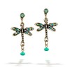La Contessa Dragonfly Earrings Designed by Mary DeMarco and Curated