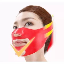 LH-130945 3D 뷰티 라인업 마스크 리프팅 얼굴 마사지 밴드 턱선 브이 볼살 3D Beauty Lineup Mask Lifting Face Massage Band Jawline V-Shape Cheek Fat