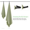 Microfibre Towel Set (160 x 80 cm Large Bath Towel