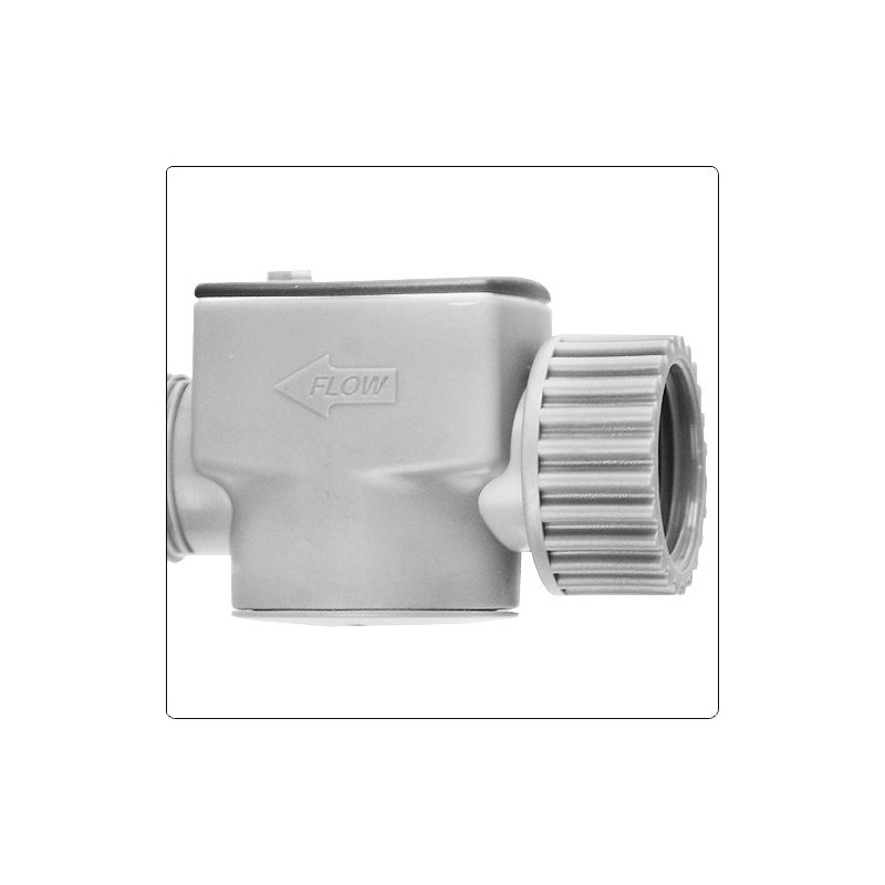 Bradas digital water meter, grey, 9 x 4 cm