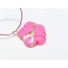 Kintsugi 20mm Pink Howlite Broken Sakura Blossom Mended with 23k