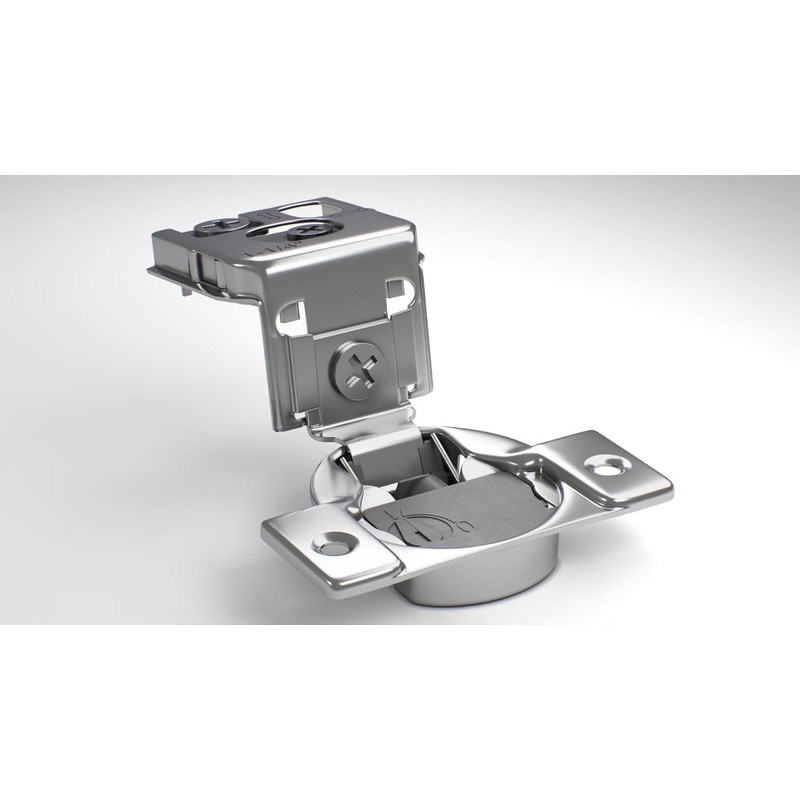 Berta 2-Pack, 1-1/4" 4D Overlay Soft Close Concealed Hinges for