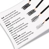 HIFORNY 12 Pieces Charcoal Pencils Drawing Set - Super Soft,Soft,Medium
