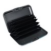 ELFISH Mini RFID Aluminum Wallet Credit Cards Holder Business Card