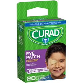Curad Eye Patches Regular 20 Each