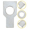 PACKOVE 2pcs Steering Wheel Alignment Tool Pad Gasket for Four