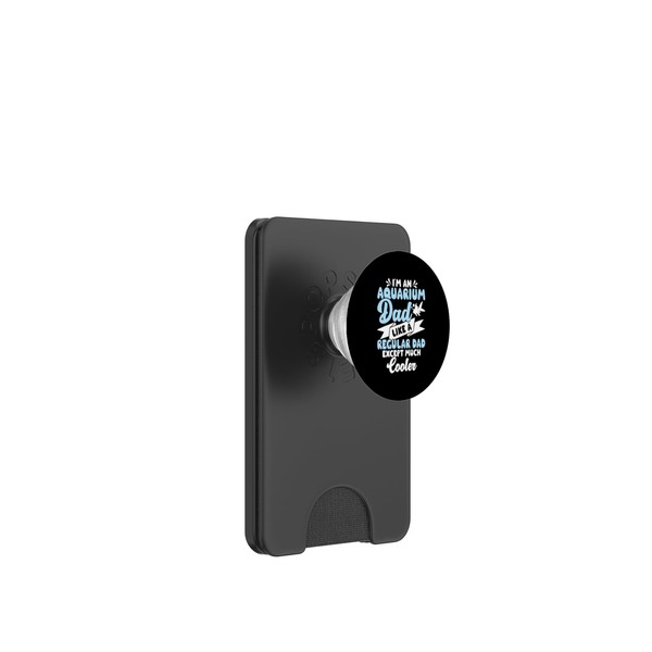 Lustiges Aquarium-Design für Männer und Frauen PopSockets PopWallet für MagSafe