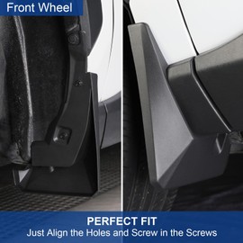 Birbenben Mud Flaps Fit for Toyota RAV4 2019-2025, OEM Style No Drilling Mud Guards for RAV 4, Mudguard Mudflap Mud Guards Rear Tire Splash Compatible with 2021 2022 2023 2024 Toyota RAV4 Accessories