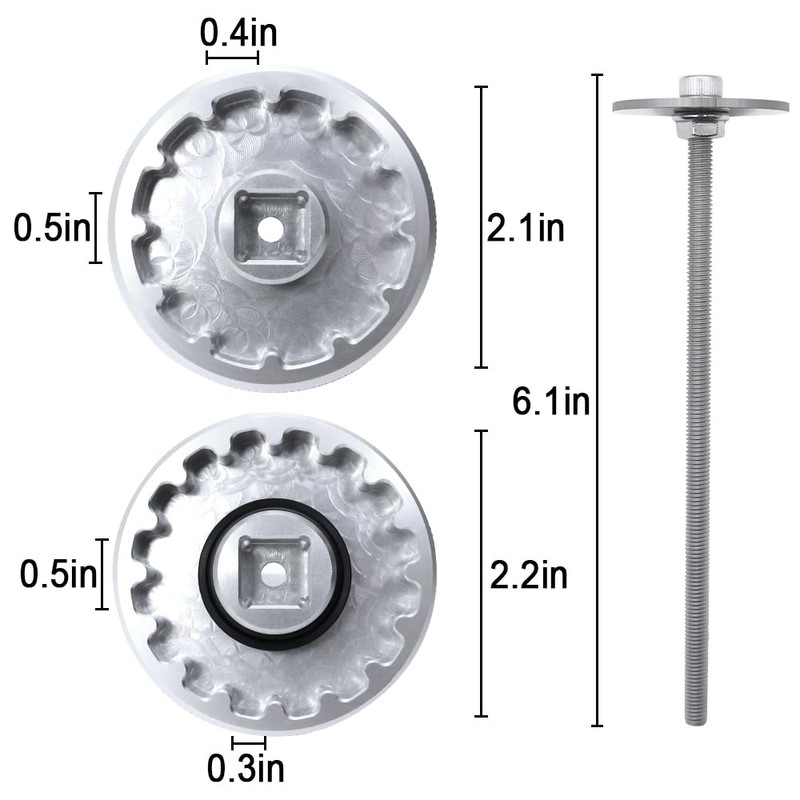 GodLOL 1in2 T47 Bottom Bracket Press Tool Sturdy Lightweight Cycling