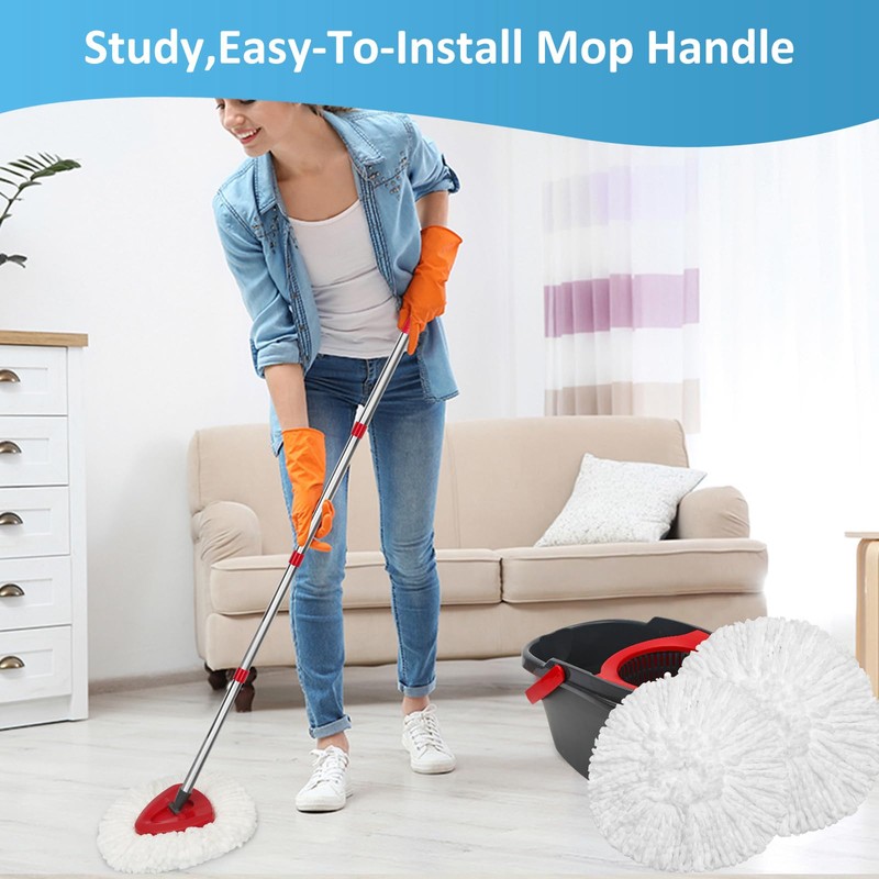 12 Pack Mop Heads Replacements for O-Cedar, Compatible with O