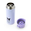 Sanrio 389366 One-Touch Stainless Steel Bottle, Chromi, Capacity: 12.5 fl