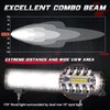 OFFROADTOWN 15 Inch 300W LED Light Bar, White, Aluminum, IP68
