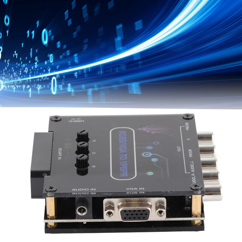 RGBS VGA SCART to YPBPR Component Converter for SFC for