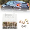 130 Pcs U Type Nut Clip Screw Set Automotive Nut