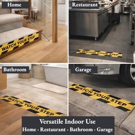 Cinta Antideslizante, Cinta de Tracción para Peldaños de Escalera Decoración y Advertencia para Embarcaciones Rampas Interior y al Aire Libre