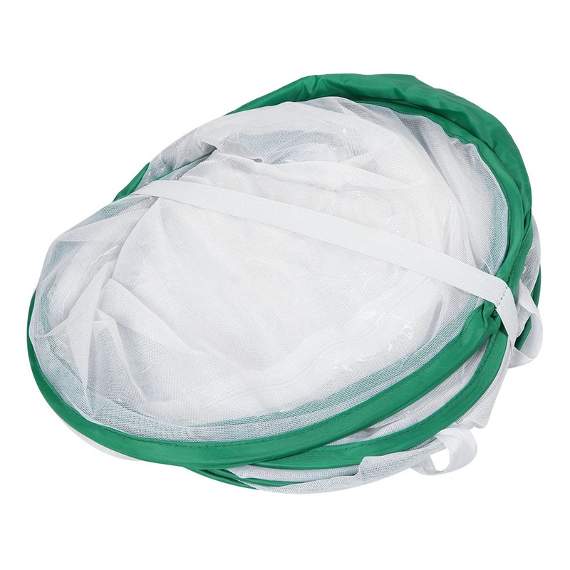 Folding Collapsible Ventilated Insect Cage Light Transmission Mesh Cage Zipper