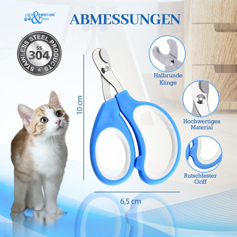 JOY & EMOTION® Super Claw Scissors for Cats, Dogs and