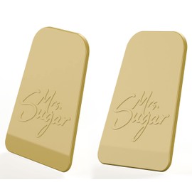 2x Spatel für Sugaring mit Zuckerpaste, Kosmetex Sugarpaste Spachtel für Flicking und Vliestechnik