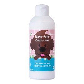 ハッピーピーター 【 犬用・低刺激 】 リンス コンディショナー 250mL オーガニック 子犬も使える 舐めても安心 プロのトリマーさんも愛用