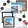 OMISHE 6 Pack 9x9 inch Picture Frames Black for Wall