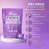 FIERCE Sugar-Free Creatine Monohydrate 5g Packets with Magnesium, Vitamin D3,