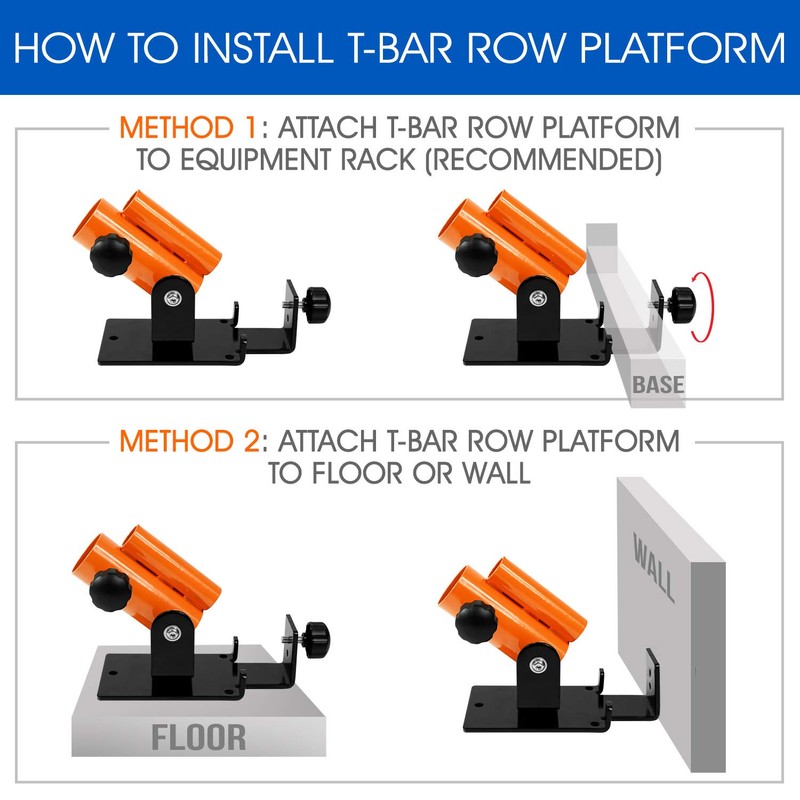 Yes4All Landmine Attachment for Barbell, Adjustable T Bar Row Attachment,