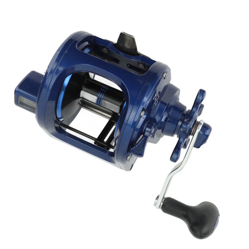 Baitcasting Fishing Reel Round Baitcaster Reel Smooth Powerful Saltwater Inshore
