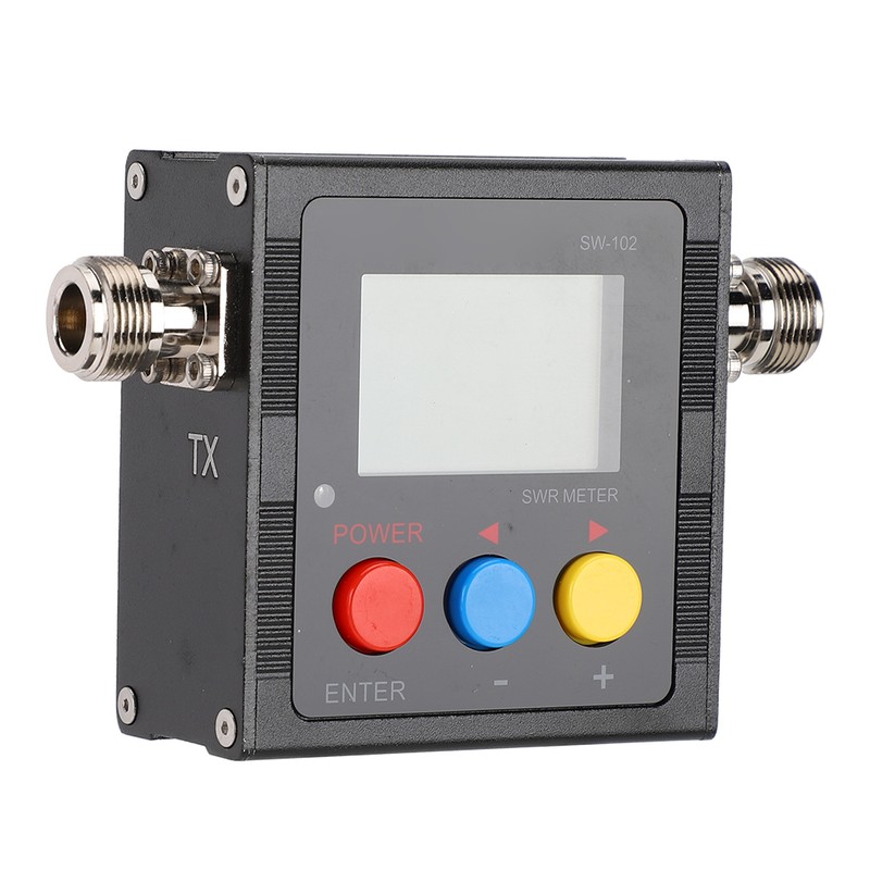 SW102 Metal Portable UV Double Digital Display Antenna Frequency Tester