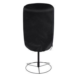 Klmnop Disc Golf Basket Cover, Tear and UV resistant Waterproof Flying Disc Golf Practice Basket Cover with Storage Bag for Portable Disc Basket(27.5" D x 35.4'' H)