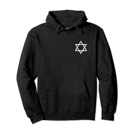 Israel flag, star of David, Judaism, support, solidarity Pullover Hoodie