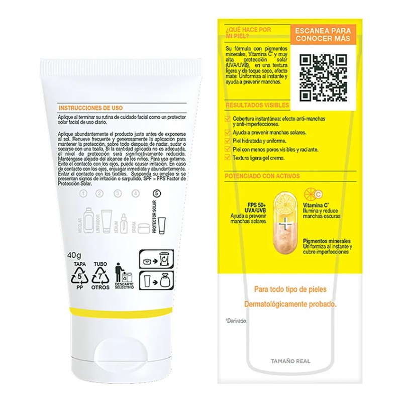 Garnier Super Toque Seco Fps Protector Solar Efecto Mate