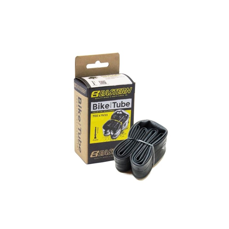 Eastern Bikes 700 x 19C/23C Premium Road Bike Inner Tube