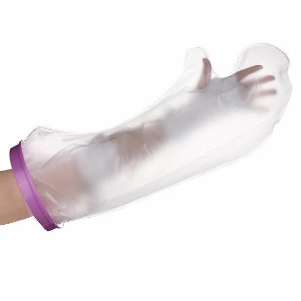 MEDOTS Purple Adult Half arm Cover Protector for Shower Reusable