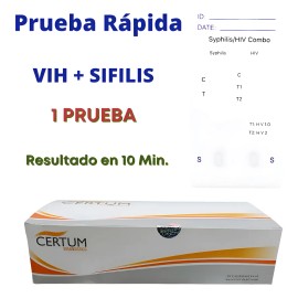 Kit Prueba De Vih + Sifilis