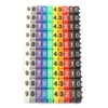 Chazcool Wire Number Labels, Wire Labels Wire Markers, Clip on