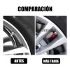 16pzs Tapones Para Llantas Aluminio Valvula Cubre Auto Moto