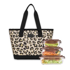 XJLyaya Kühltasche, 11L Kühltasche Klein, Lunchtasche Damen, Lunchtasche, Antifouling und Auslaufsicher, Kann Warm Oder Kalt Halten, Geeignet für Strand, Arbeit, Picknick, Camping