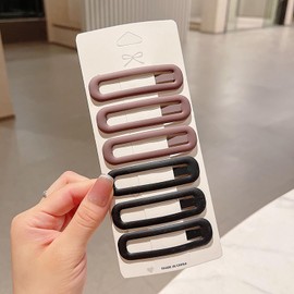 6pcs Hair Clip Girl Headdress BB Hairpin, 6pcs Hair Clip Girl Headdress BB Hairpin