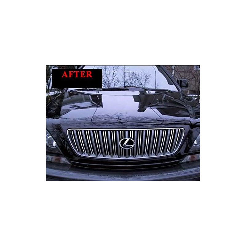 312 Motoring fits LEXUS RX300 1999-2003 CHROME GRILLE GRILL KIT