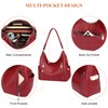 Over Earth Genuine Leather Purses and Handbags for Women Hobo