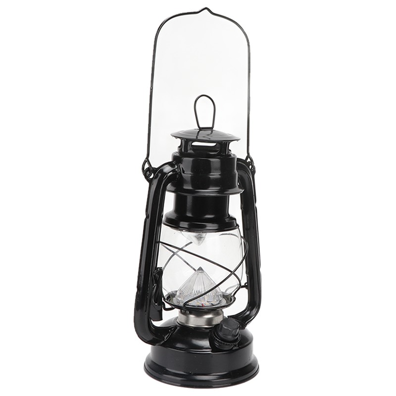 Vintage Camping Lantern 24h Battery Life USB Charging Detachable Lampshade