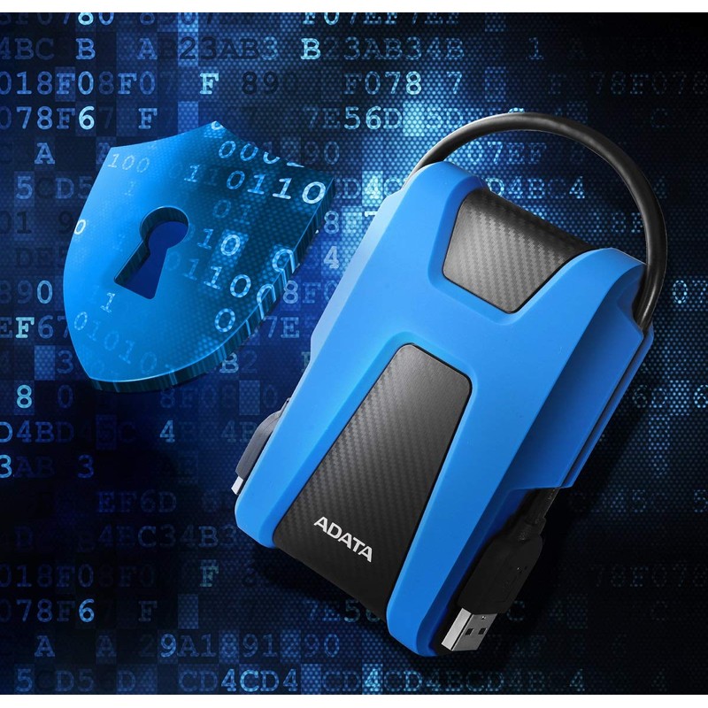 ADATA AHD680-1TU31-CBL Disco Duro Externo, Azul