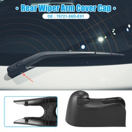 A ABSOPRO Rear Window Wiper Arm Cover Cap for Honda Civic Black