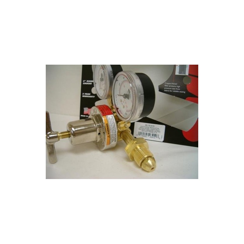 Miller Electric Regulator, Cylinder, Acetylene, CGA-510 (30-15-510)