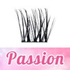 Cluster Eyelashes, Pack of 72 Individual Eyelashes, Eyelash Clusters, DIY