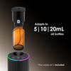 Waterless Essential Oil Diffuser, 7 Colors LED Light, Battery Powered