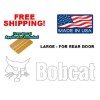 Bobcat Back Door White Decal Sticker S100 S130 S150 S160 S175 S185 Skid Steer