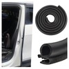 10Ft Car Door Weather Stripping Door Seal Strip,U-Shaped Rubber Seal