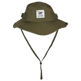 Safari Hat with Removable Rope/Upf50/Waterproof/Recycled/Size S/M and L/XL, green, S/M